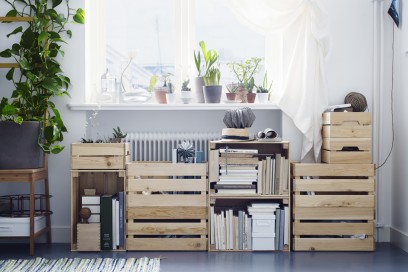 Come cassette della frutta