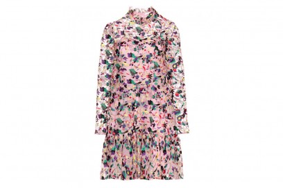 abito fiori chiffon erdem