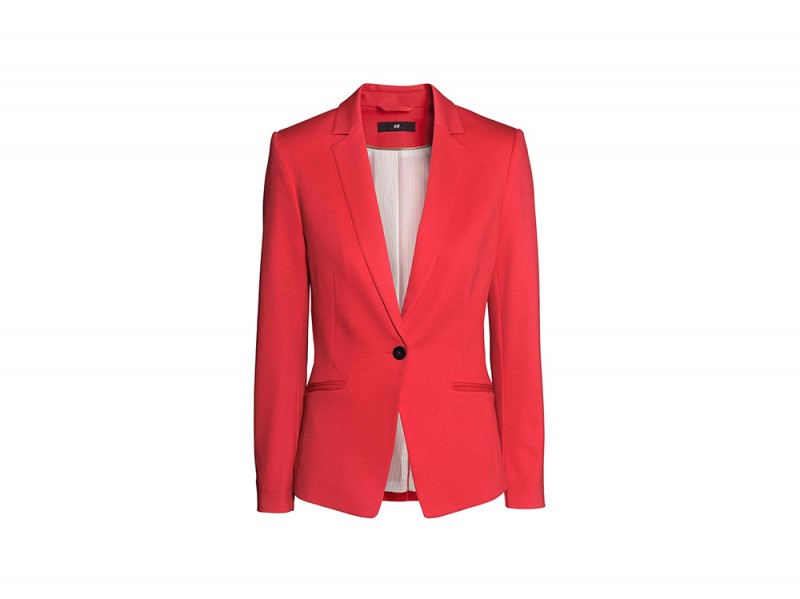 blazer rosso hm