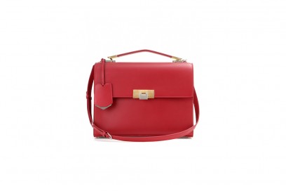 borsa pelle rossa balenciaga