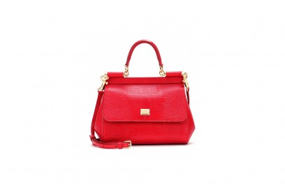 borsa rossa dolce gabbana