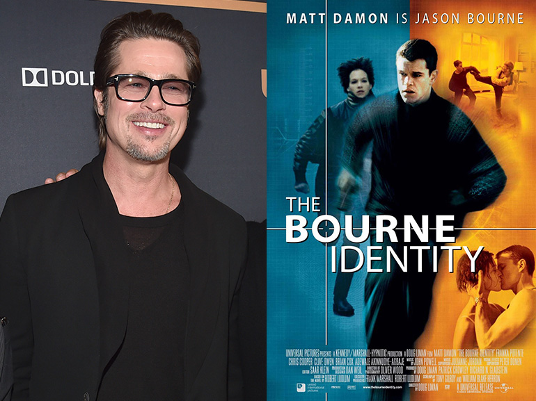 brad pitt rifiuto bourne identity