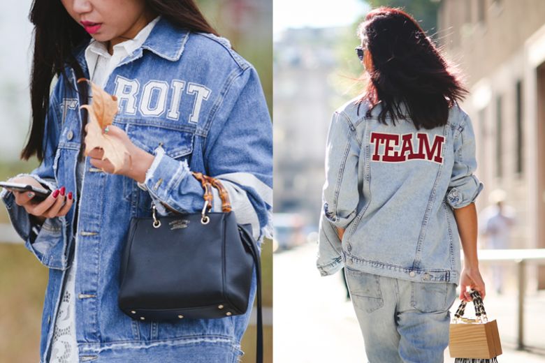 Street style trend: la giacca in jeans (personalizzata) per l’Autunno 2015