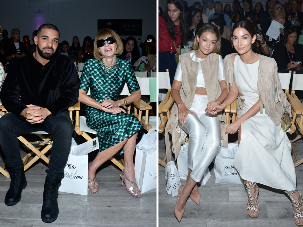 drake-anna-wintour-gigi-hadid-lily-aldridge-getty