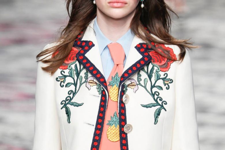 La sfilata di Gucci in 10 dettagli