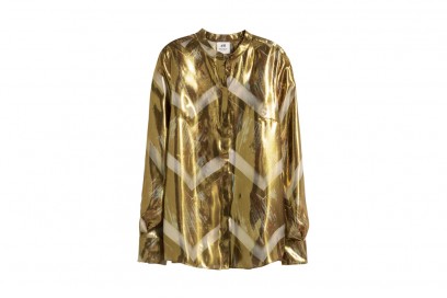 h&m studio camicia metal