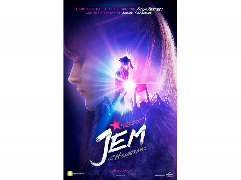 jem e le hologram poster