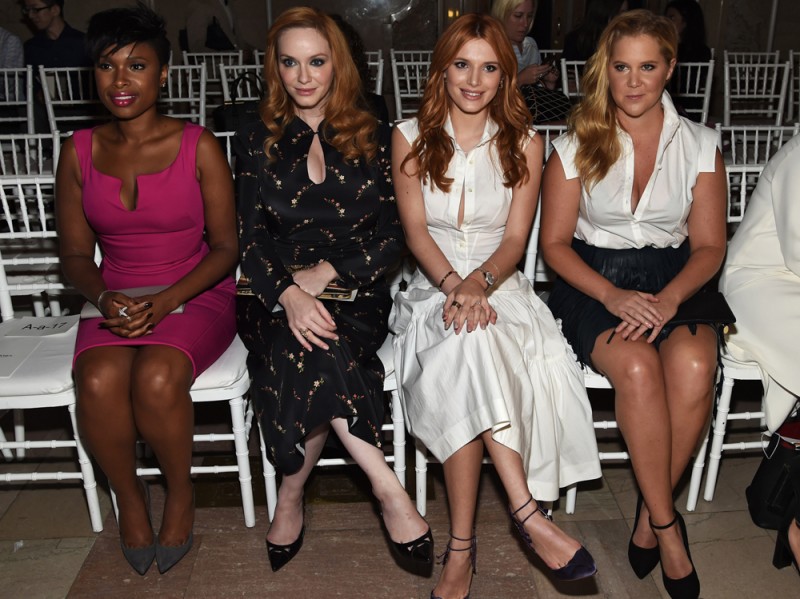 jennifer-Hudson,-Christina-Hendricks-Bella-Thorne-and-Amy-Schumer da zac posen GETTY