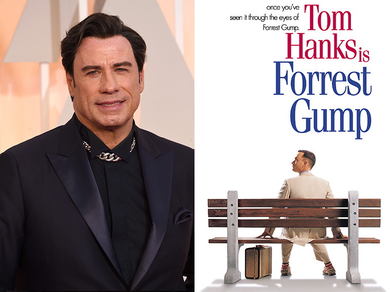 john travolta rifiuto forrest gump