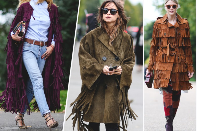 Street trend: la giacca con le frange