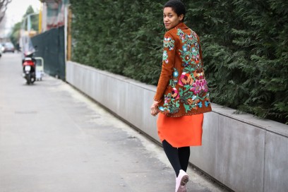 tamu mcpherson gilet a fiori