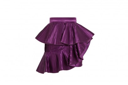 BALMAIN-Ruffled-plisse-satin-mini-skirt_NET