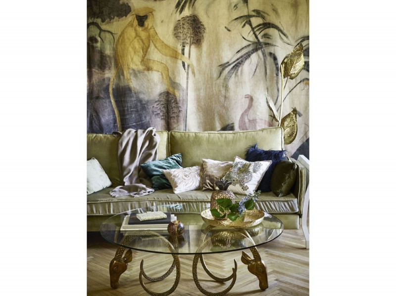 Calore e lusso in salotto