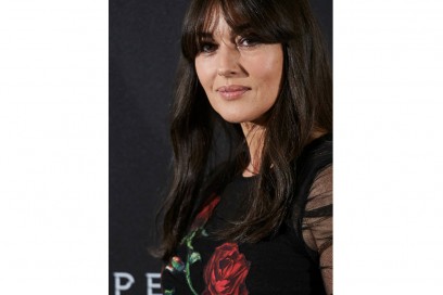 Frangia a tendina Monica Bellucci