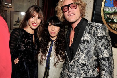 Jeanne-Damas,-Marine-Braunschvig-&-Peter-Dundas-Peter-Dundas-Dinner-at-Caviar-Kaspia—5th-October-2015.