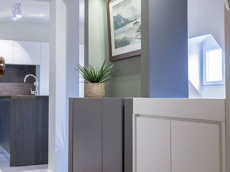 La casa illuminata di luce