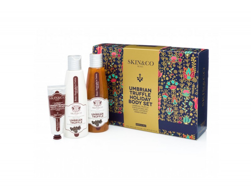 Skin-&Co qvc umbrian truffle holiday body set