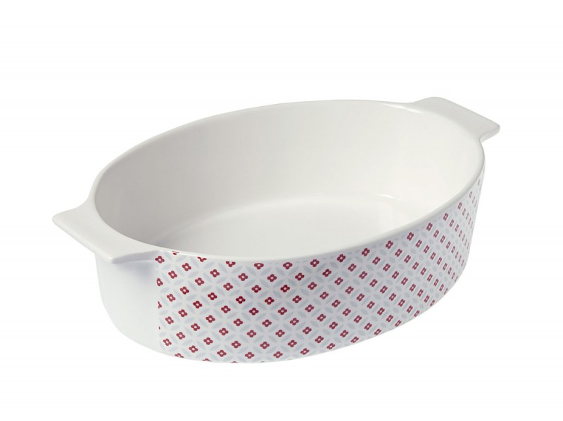 Teglia in ceramica stampata