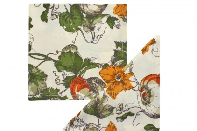 Tovaglia a stampa botanica