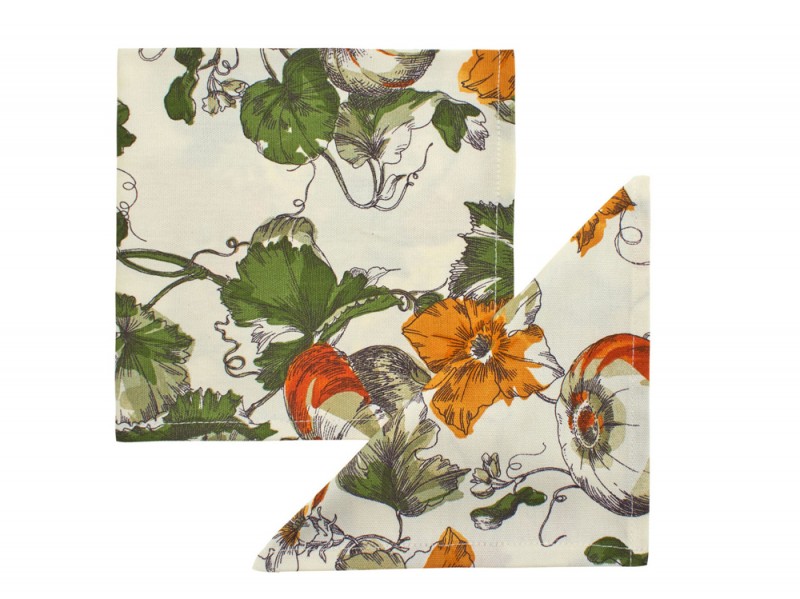 Tovaglia a stampa botanica