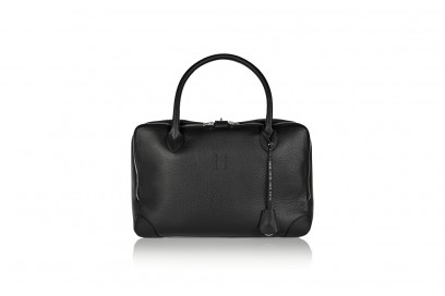 bauletto pelle nera golden goose deluxe brand
