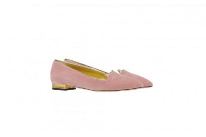 charlotte olympia mocassini rosa