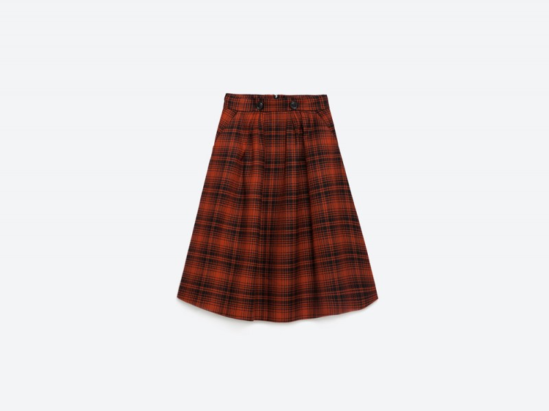 gonna tartan zara