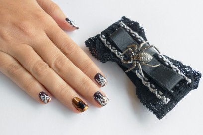 nail-art-halloween-spider