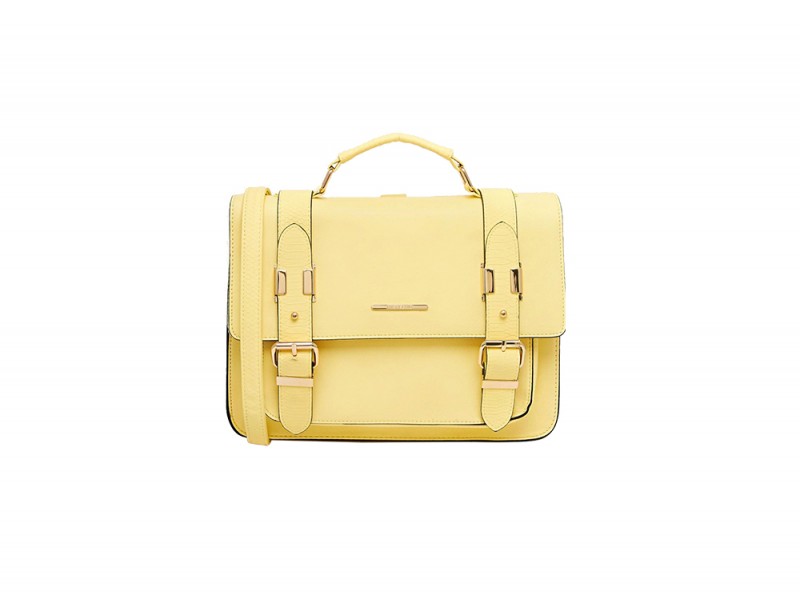 river island borsa giallo