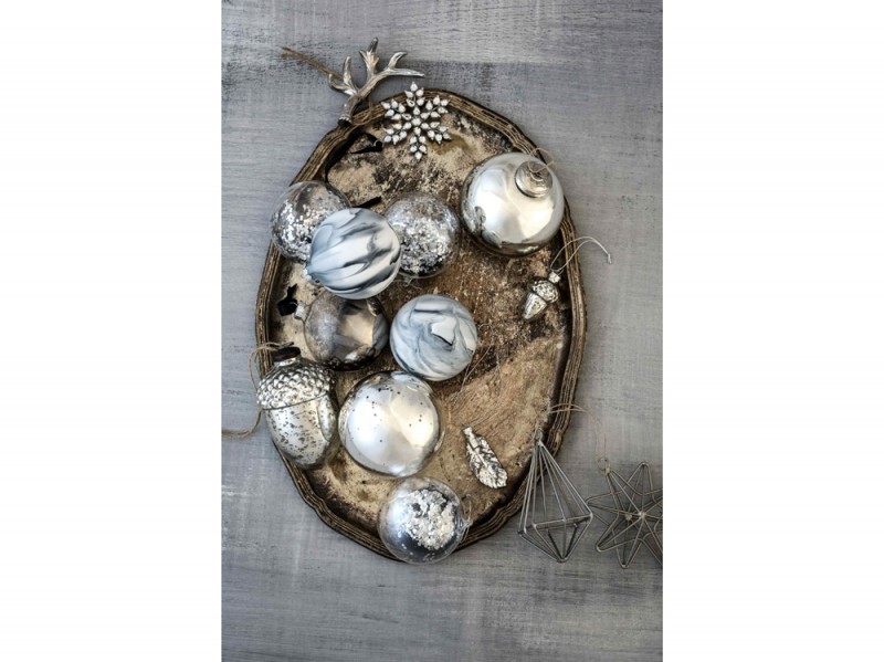 Argento, cristalli e oro