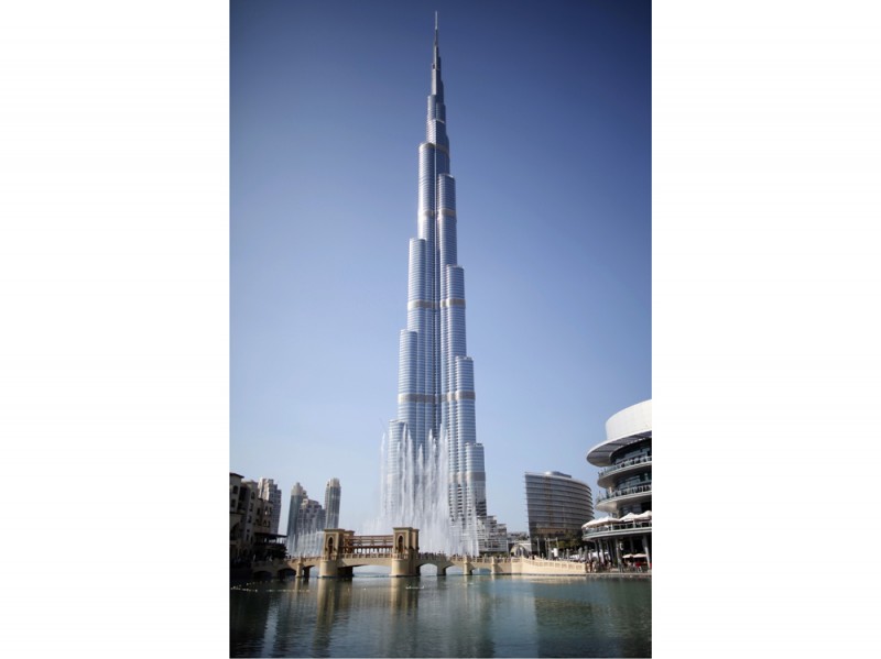 General view of Burj Khalifa, the world’s tallest tower, in Dubai