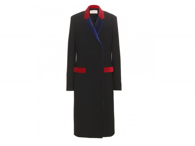 CHRISTOPHER-KANE-Velvet-trimmed-wool-blend-coat_mytheresa