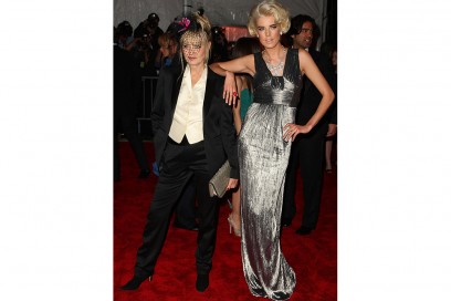 Costume Institute Gala 2009 con Twiggy