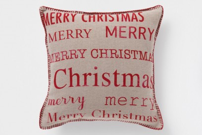 Cuscino con scritte a tema