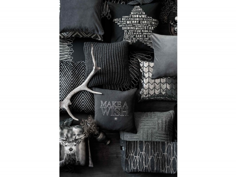 Grigio e argento per il Natale