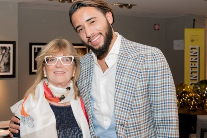 Il Direttore d’Interni Gilda Bojardi insieme a Pasquale Junior Natuzzi