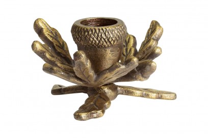 Il portacandele a forma di ghianda