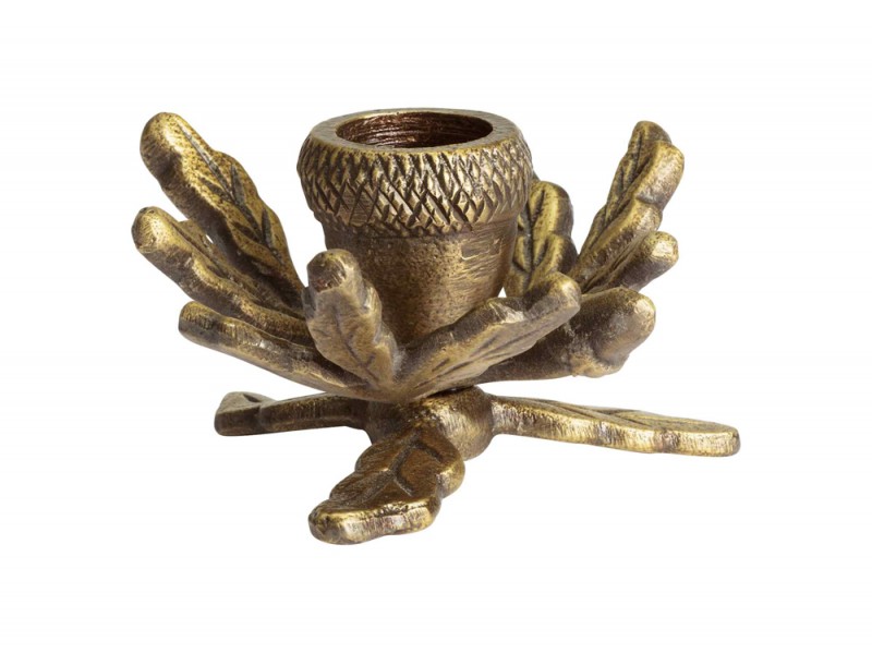 Il portacandele a forma di ghianda