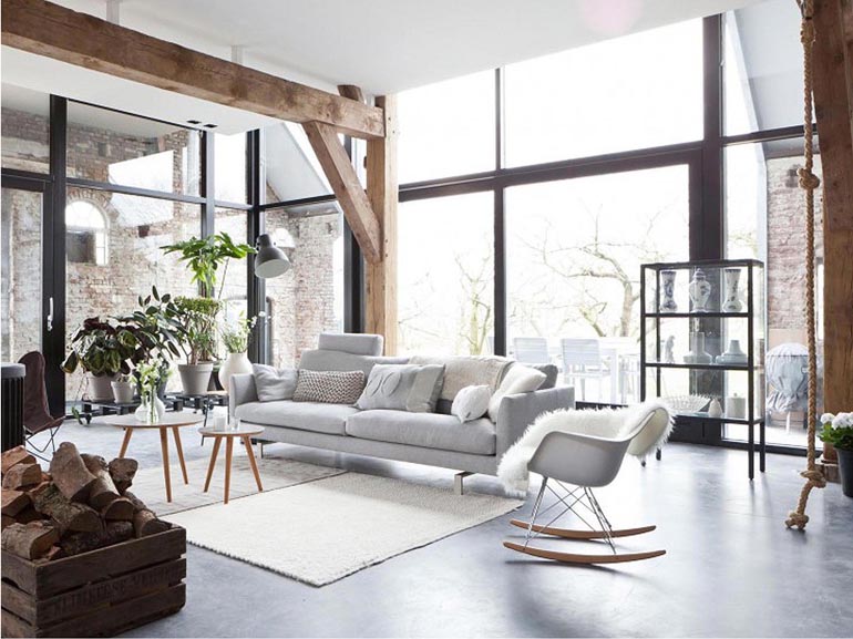 Interni caldi e accoglienti in un freddo inverno, Vtwonen