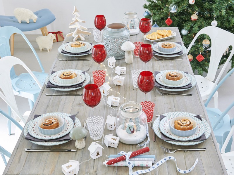 La tavola del Natale nordico