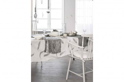 La tavola del natale brillante