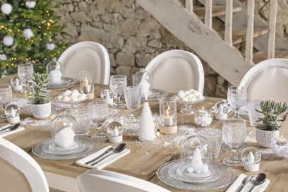 La tavola di Maisons Du Monde per un soffice Natale