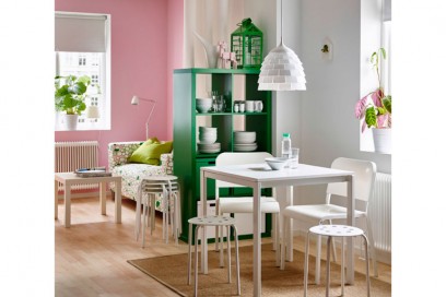 Libreria verde firmata Ikea