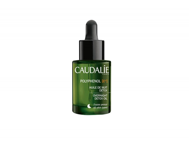 Pelle-Stressata—Caudalie-Polyphenol-Olio-da-Notte-Detossificante