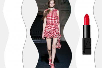 abiti-tartan-trucco-abbinamenti-2015-sfilata-Simone-Rocha