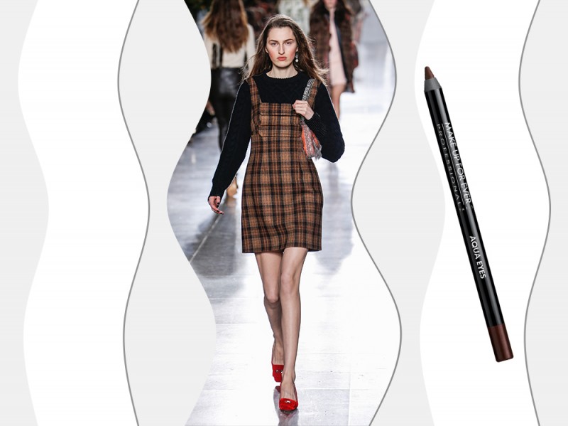 abiti-tartan-trucco-abbinamenti-2015-sfilata-Topshop-unique