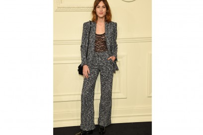 alexa chung completo tweed chanel