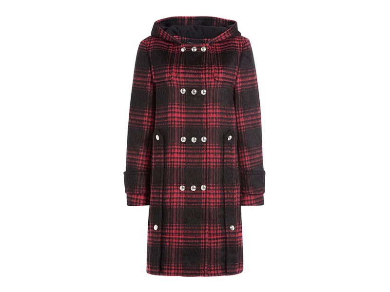 alexander mcqueen cappotto quadri