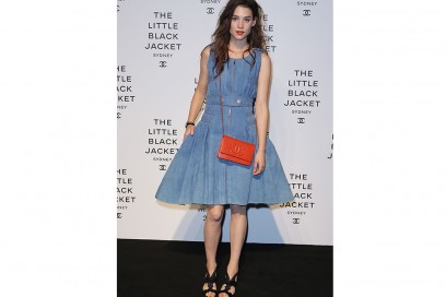 astrid berges frisbey the little black jacket launch 2012