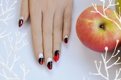 chocolate-dipped-apples-nailart